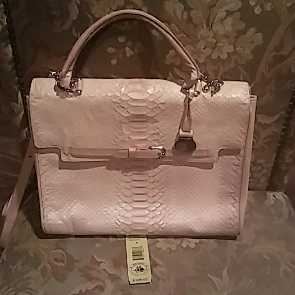 Used Bianca Shell Sea Isle Brahmin Satchel